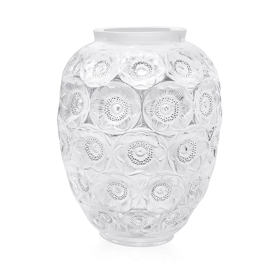 Lalique Anemones Grand Vase 4 Lalique Anemones Grand Vase - Image 2