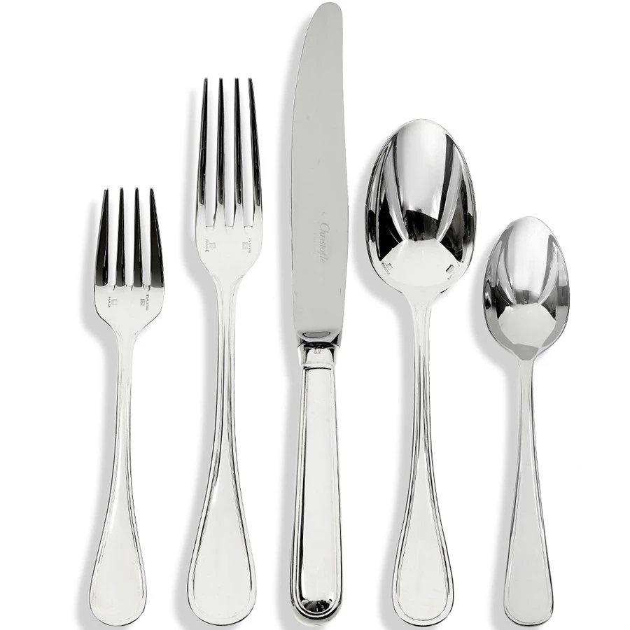 Christofle Albi Silverplated Flatware 3 Christofle Albi Silverplated Flatware