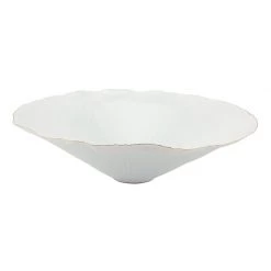 Scully & Scully Raynaud Plisse Gold Filet Large Bowl