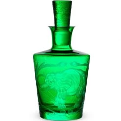Scully & Scully Artel Jungle Baroque Emerald Elephant Bar Decanter