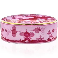 Ginori Oriente Italiano Round Box With Cover
