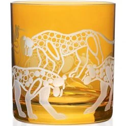 Scully & Scully Artel Safari Double Old Fashioned In Amber -Tabletop Shop unnamed file 123