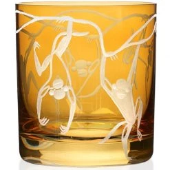 Scully & Scully Artel Safari Double Old Fashioned In Amber -Tabletop Shop unnamed file 124
