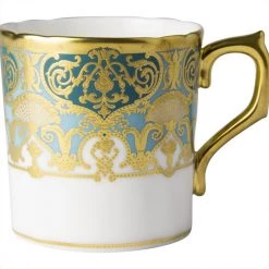 Royal Crown Derby Heritage, Forest Green & Turquoise -Tabletop Shop unnamed file 1266