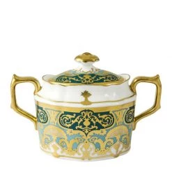 Royal Crown Derby Heritage, Forest Green & Turquoise -Tabletop Shop unnamed file 1269