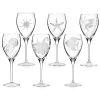Scully & Scully Artel Sea Life Wine Glasses