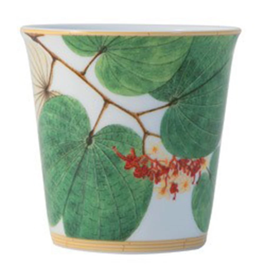 Bernardaud Jardin Indien Tumbler With Scented Candle 3 Bernardaud Jardin Indien Tumbler With Scented Candle