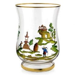 Scully & Scully Chinoiserie Gold Water Glass