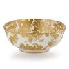 Royal Crown Derby Aves Gold Salad Bowl