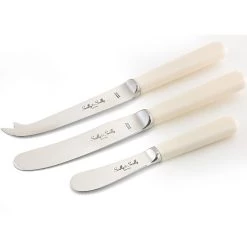 Scully & Scully Cream Handled Stainless Steel Steak Knives & Cutlery -Tabletop Shop unnamed file 1403
