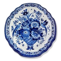 Scully & Scully Royal Delft Blue Handpainted Plate