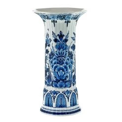 Royal Delft Blue Tall Beaker Vase