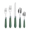 Capdeco Diana Emerald Stainless Steel 5-Piece Place Setting