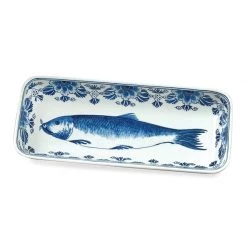 Royal Delft Blue Herring Fish Dish