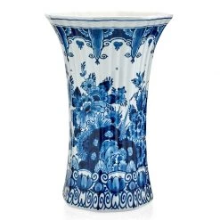 Royal Delft Blue Flowers Beaker Vase
