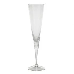 Moser Pebbles Champagne Flutes
