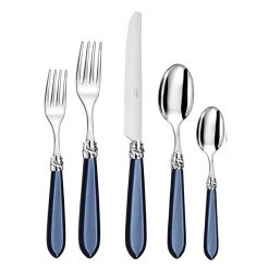 Capdeco Diana Sapphire Stainless Steel 5-Piece Place Setting