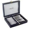 Scully & Scully Pistol Handle Steak Knives, Set Of Six