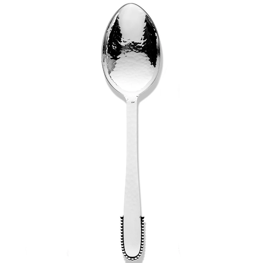 Georg Jensen Beaded Sterling Silver Flatware 5 Georg Jensen Beaded Sterling Silver Flatware - Image 3