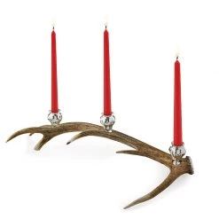Scully & Scully Silver Stag Antler Candelabra