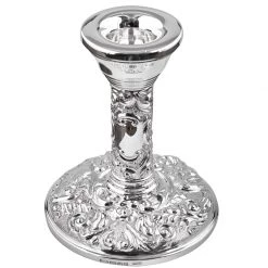 Scully & Scully Sterling Silver Embossed Candlestick