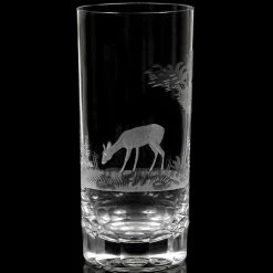 Queen Lace Crystal Medium Highball, American Wildlife 15 Queen Lace Crystal Medium Highball, American Wildlife -Tabletop Shop unnamed file 1914