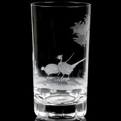 Queen Lace Crystal Medium Highball, American Wildlife 16 Queen Lace Crystal Medium Highball, American Wildlife -Tabletop Shop unnamed file 1916