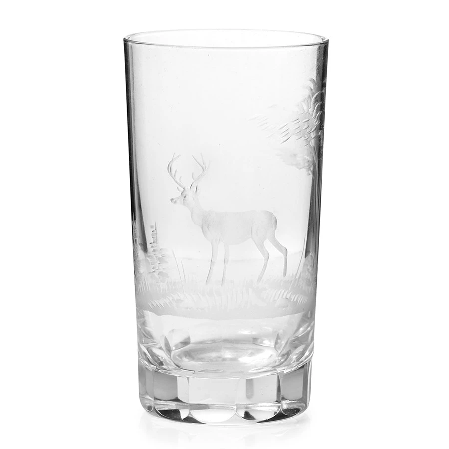 Queen Lace Crystal Medium Highball, American Wildlife 10 Queen Lace Crystal Medium Highball, American Wildlife - Image 8