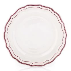 Gien Filet Peony, Dessert Plate