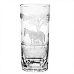 Queen Lace Crystal Medium Highball, American Wildlife 19 Queen Lace Crystal Medium Highball, American Wildlife -Tabletop Shop unnamed file 1921