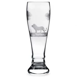 Queen Lace Crystal Pilsner Glass, African Wildlife -Tabletop Shop unnamed file 1927