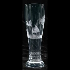 Queen Lace Crystal Pilsner Glass, American Wildlife -Tabletop Shop unnamed file 2034