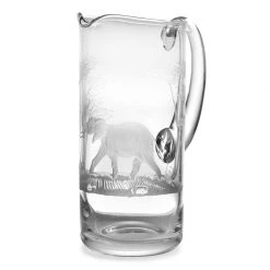 Queen Lace Martini Pitcher, African Wildlife -Tabletop Shop unnamed file 2047