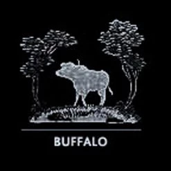 Queen Lace Crystal Vino Grande Water Glass, African Wildlife -Tabletop Shop unnamed file 2050