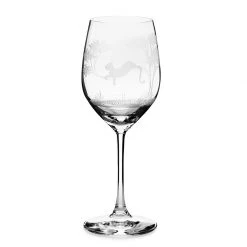 Queen Lace Crystal Vino Grande Water Glass, African Wildlife -Tabletop Shop unnamed file 2058