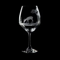 Queen Lace Crystal Vino Grande Burgundy Glass, American Wildlife -Tabletop Shop unnamed file 2071
