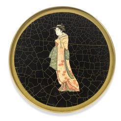 Scully & Scully Japanese Round Glass Coasters -Tabletop Shop unnamed file 2074