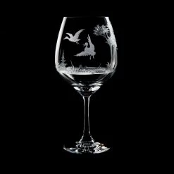 Queen Lace Crystal Vino Grande Burgundy Glass, American Wildlife -Tabletop Shop unnamed file 2075