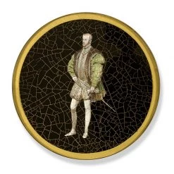 Scully & Scully Historic Costumes Round Glass Coasters -Tabletop Shop unnamed file 2113