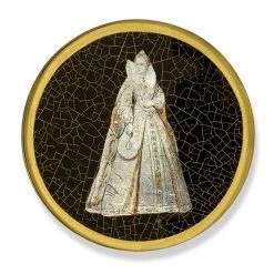 Scully & Scully Historic Costumes Round Glass Coasters -Tabletop Shop unnamed file 2115