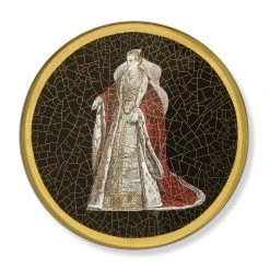 Scully & Scully Historic Costumes Round Glass Coasters -Tabletop Shop unnamed file 2122