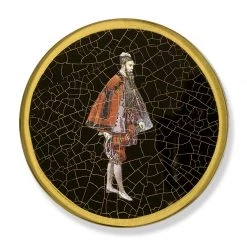 Scully & Scully Historic Costumes Round Glass Coasters -Tabletop Shop unnamed file 2124