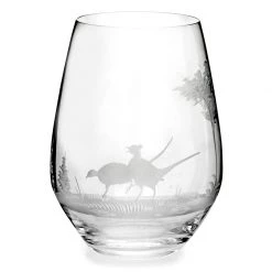 Queen Lace Crystal Stemless Wine Glass, American Wildlife 12 Queen Lace Crystal Stemless Wine Glass, American Wildlife -Tabletop Shop unnamed file 2130