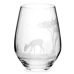 Queen Lace Crystal Stemless Wine Glass, American Wildlife 16 Queen Lace Crystal Stemless Wine Glass, American Wildlife -Tabletop Shop unnamed file 2137