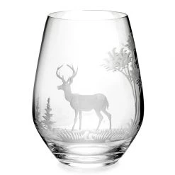 Queen Lace Crystal Stemless Wine Glass, American Wildlife 17 Queen Lace Crystal Stemless Wine Glass, American Wildlife -Tabletop Shop unnamed file 2138