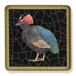 Scully & Scully Woodland Birds Square Glass Coasters -Tabletop Shop unnamed file 2166