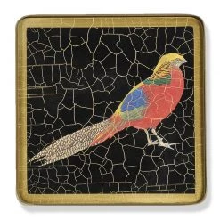 Scully & Scully Woodland Birds Square Glass Coasters -Tabletop Shop unnamed file 2168