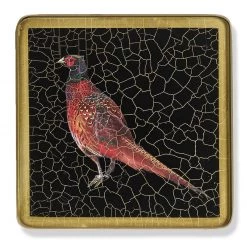 Scully & Scully Woodland Birds Square Glass Coasters -Tabletop Shop unnamed file 2170