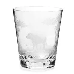 Queen Lace Crystal Slanted Double Old Fashioned, African Wildlife 14 Queen Lace Crystal Slanted Double Old Fashioned, African Wildlife -Tabletop Shop unnamed file 2173