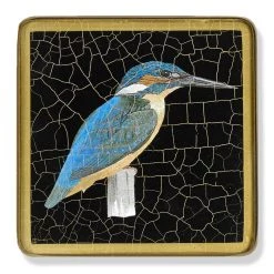 Scully & Scully Songbirds Square Glass Coasters -Tabletop Shop unnamed file 2179